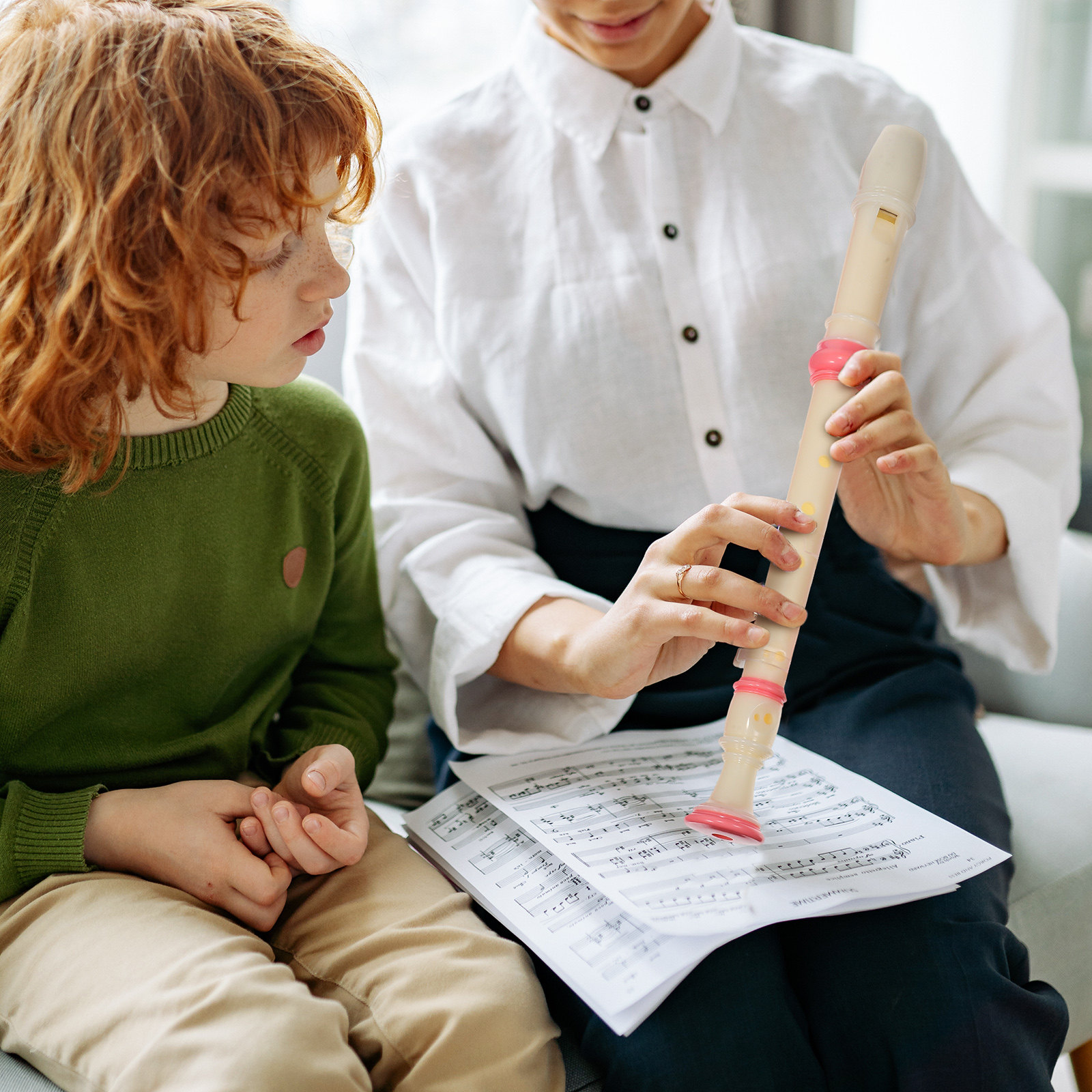 2 sztuki wysokiej jakości flet – Soprano Recorder Plastic recenzja i cena